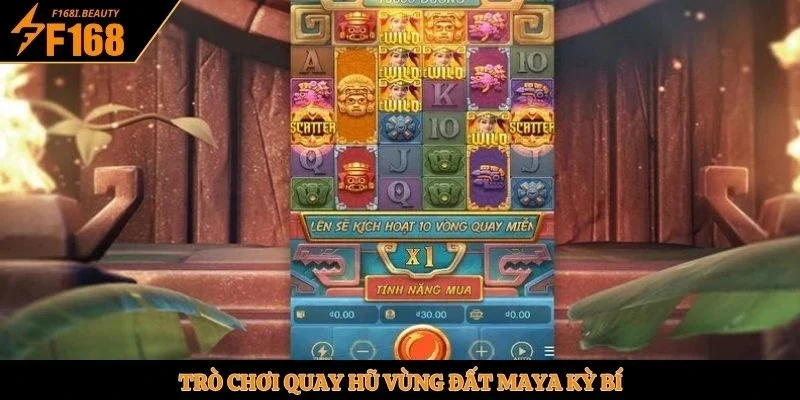 Trò chơi quay hũ vùng đất Maya kỳ bí